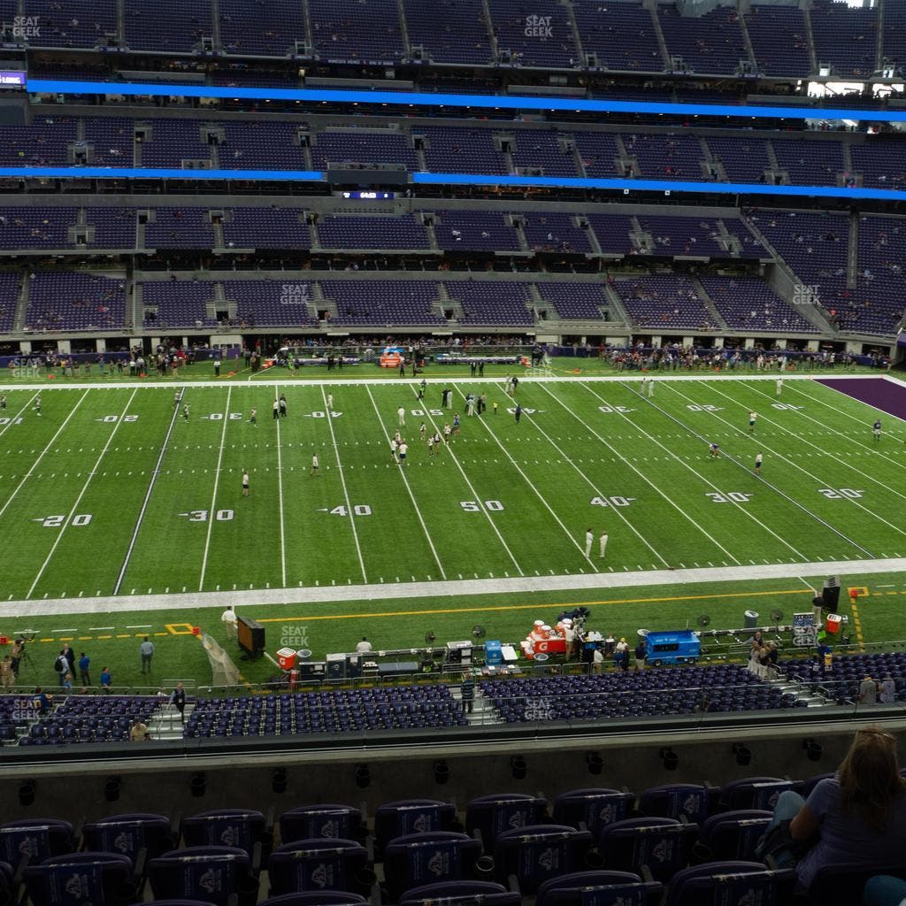 U.S. Bank Stadium - Section C 4 Seat View