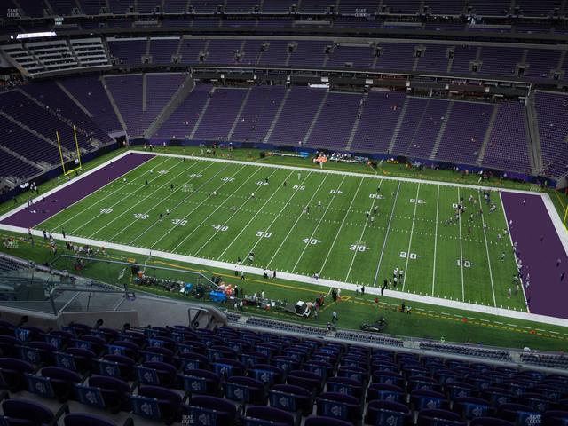 U.S. Bank Stadium - Section C 6 Seat View