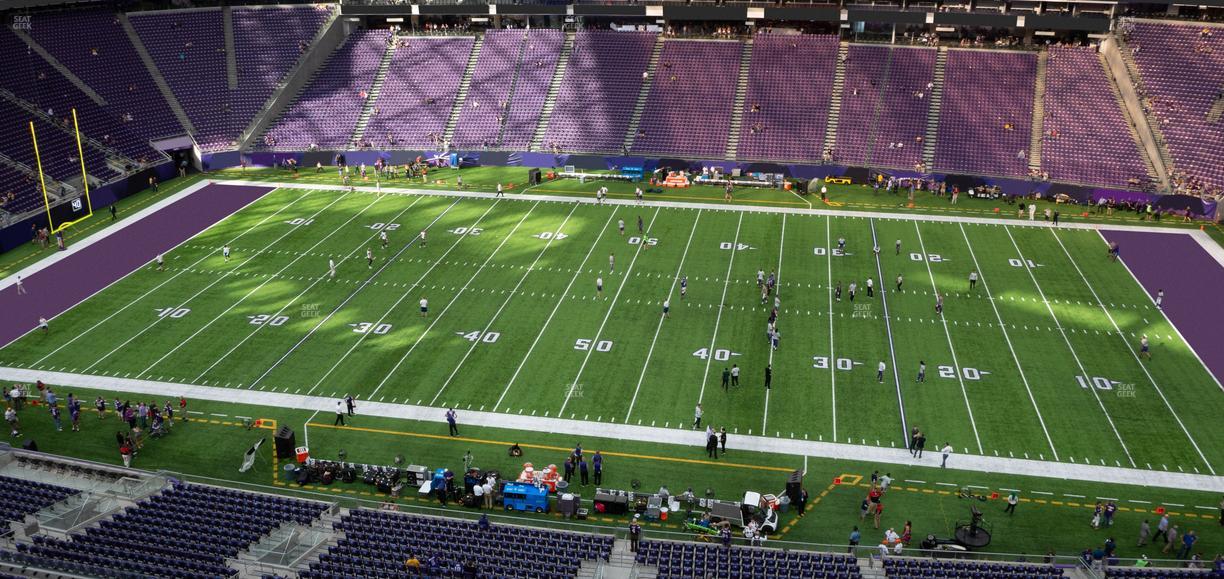 U.S. Bank Stadium - Section C 7 Seat View