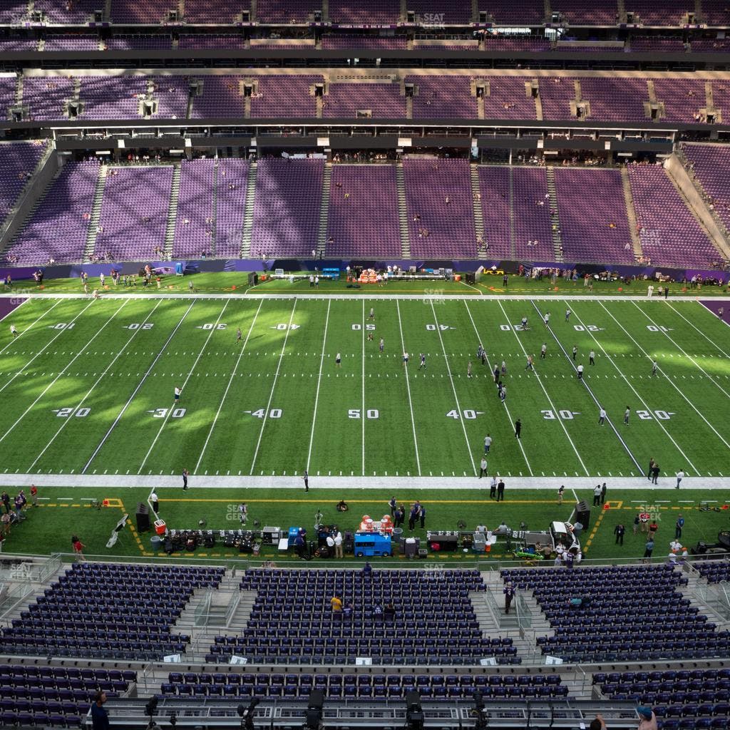 U.S. Bank Stadium - Section C 8 Seat View