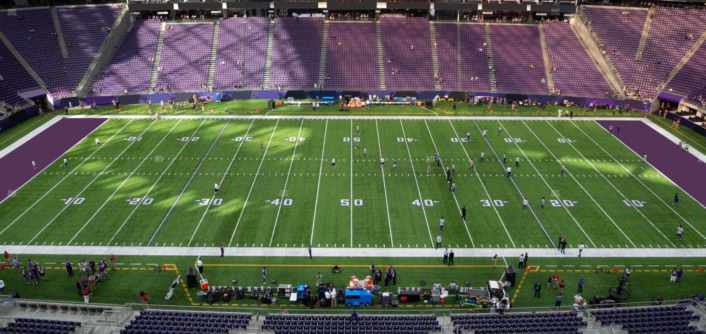 U.S. Bank Stadium - Section C 8 Seat View