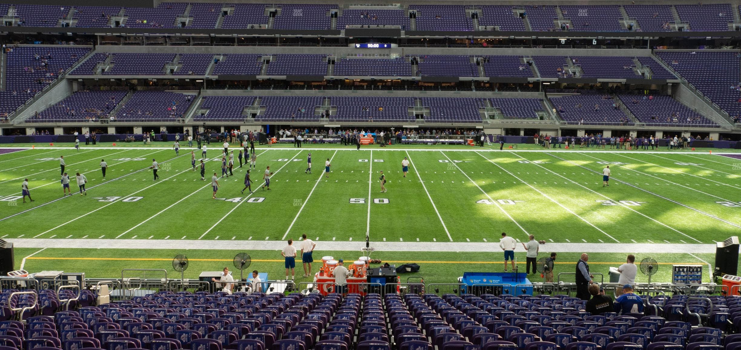 U.S. Bank Stadium - Section F 3 Seat View