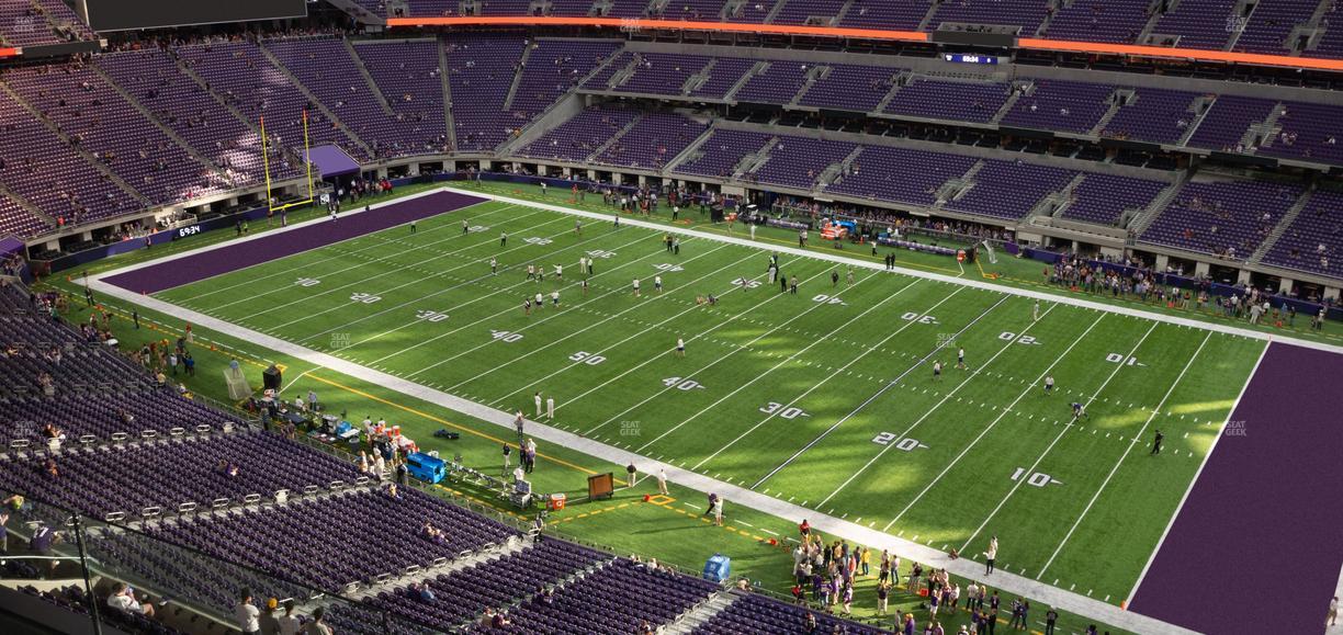 U.S. Bank Stadium - Section Loft Suite 4 Seat View