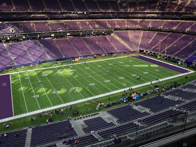 U.S. Bank Stadium - Section Loft Suite 42 Seat View