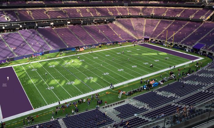 U.S. Bank Stadium - Section Loft Suite 44 Seat View