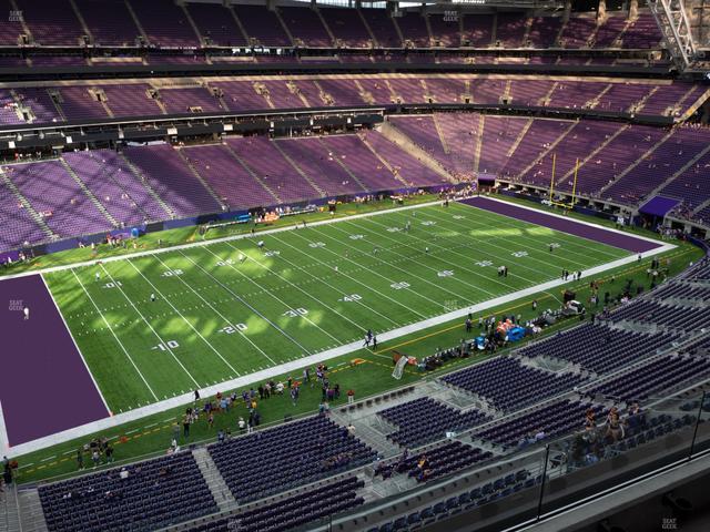 U.S. Bank Stadium - Section Loft Suite 45 Seat View