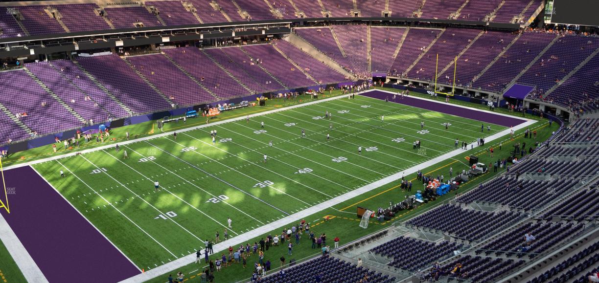 U.S. Bank Stadium - Section Loft Suite 46 Seat View