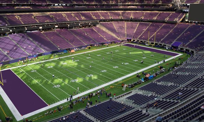 U.S. Bank Stadium - Section Loft Suite 46 Seat View
