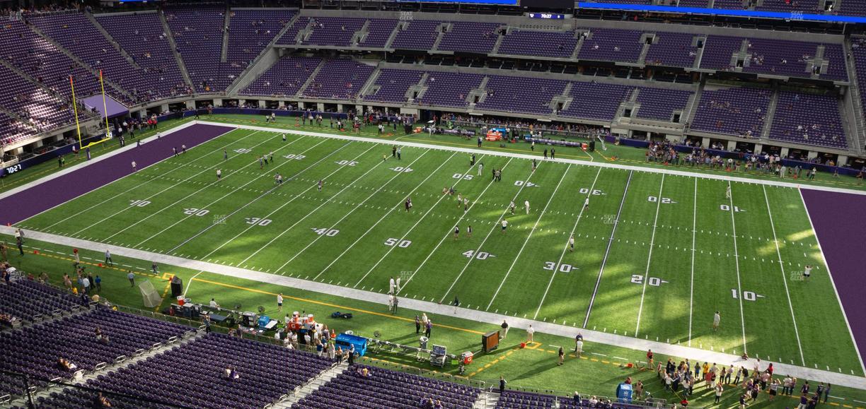 U.S. Bank Stadium - Section Loft Suite 9 Seat View