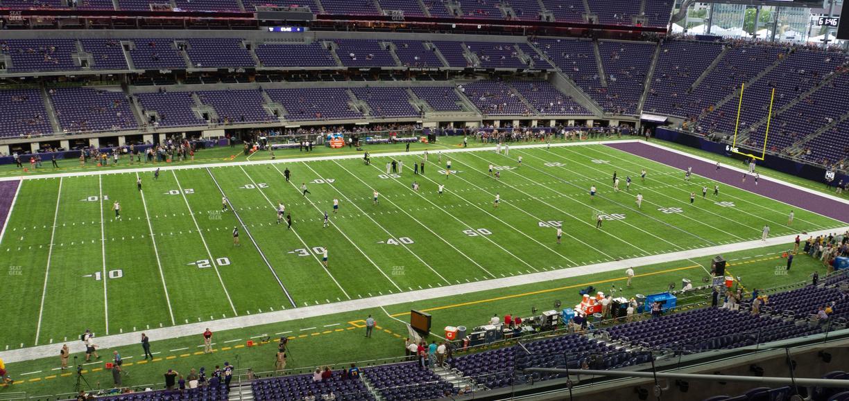U.S. Bank Stadium - Section Norseman Lounge Suite 1 Seat View