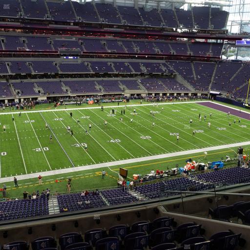 U.S. Bank Stadium - Section Norseman Lounge Suite 1 Seat View