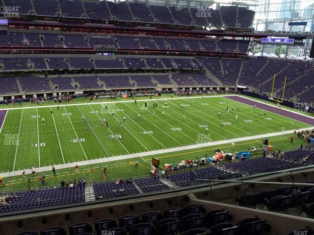 U.S. Bank Stadium - Section Norseman Lounge Suite 1 Seat View