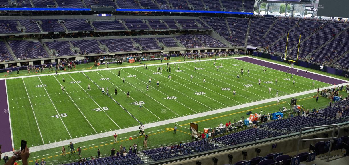U.S. Bank Stadium - Section Norseman Lounge Suite 2 Seat View