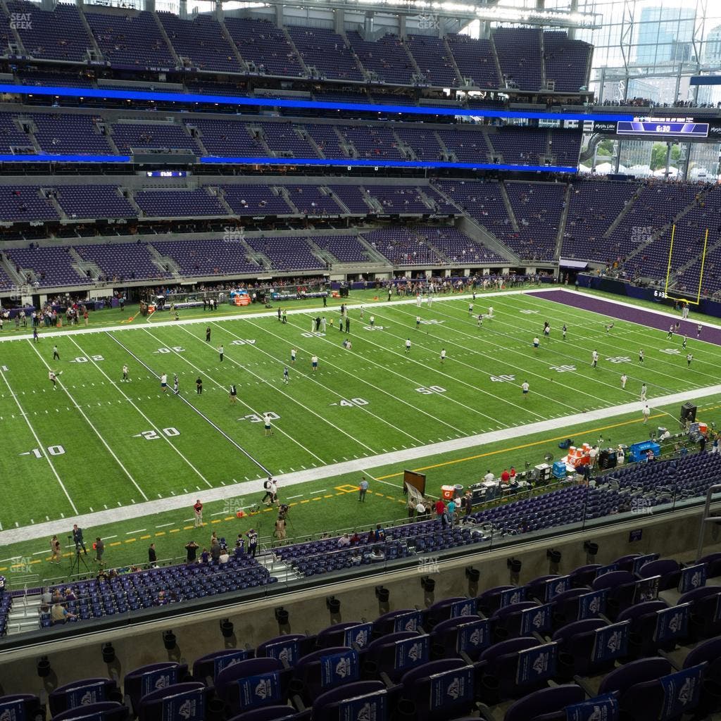 U.S. Bank Stadium - Section Norseman Lounge Suite 3 Seat View