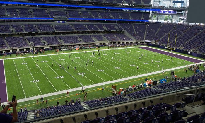 U.S. Bank Stadium - Section Norseman Lounge Suite 4 Seat View