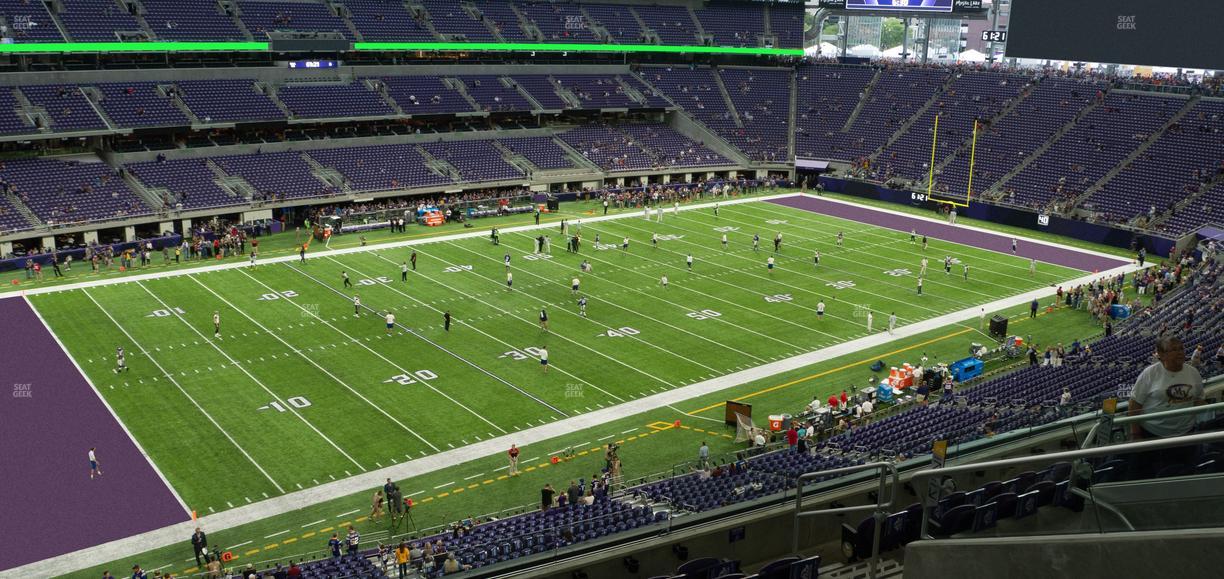 U.S. Bank Stadium - Section Norseman Lounge Suite 5 Seat View