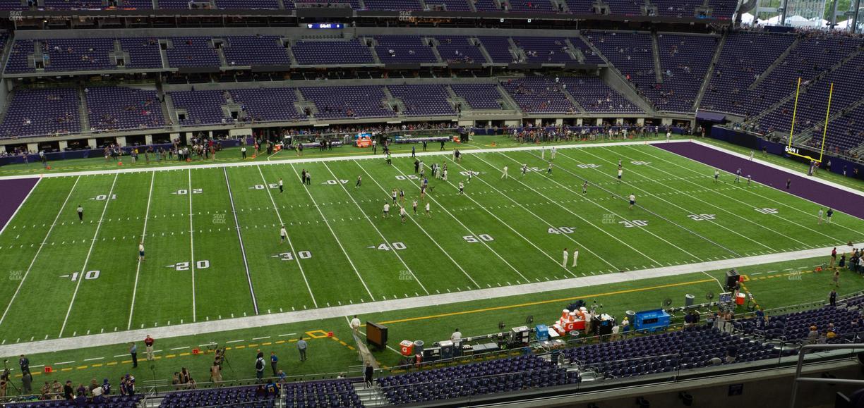 U.S. Bank Stadium - Section Norseman Suite 1 Seat View
