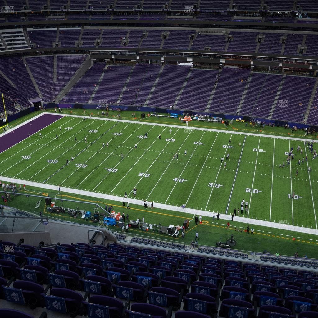 U.S. Bank Stadium - Section Norseman Suite 17 Seat View