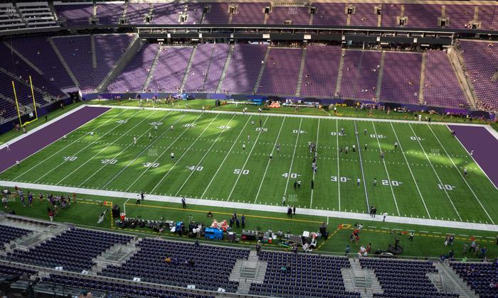 U.S. Bank Stadium - Section Norseman Suite 19 Seat View