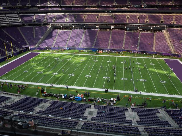 U.S. Bank Stadium - Section Norseman Suite 21 Seat View