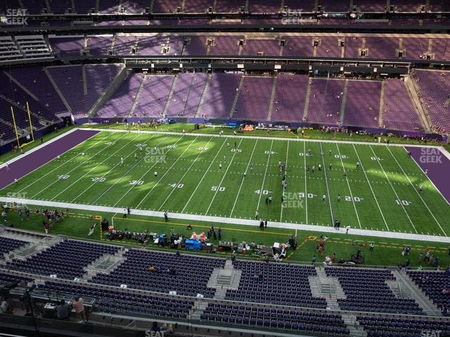 U.S. Bank Stadium - Section Norseman Suite 21 Seat View