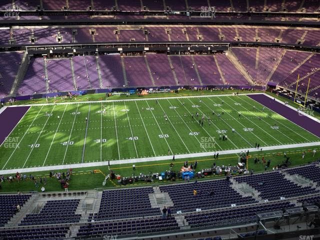 U.S. Bank Stadium - Section Norseman Suite 22 Seat View