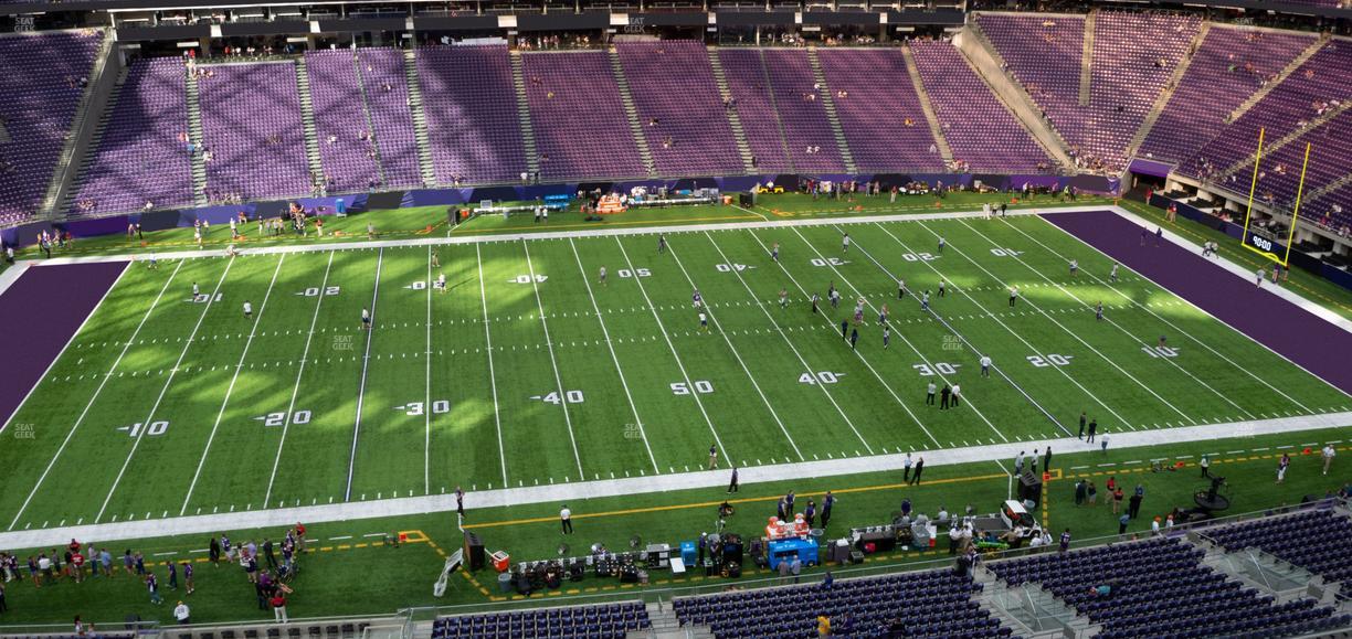 U.S. Bank Stadium - Section Norseman Suite 23 Seat View