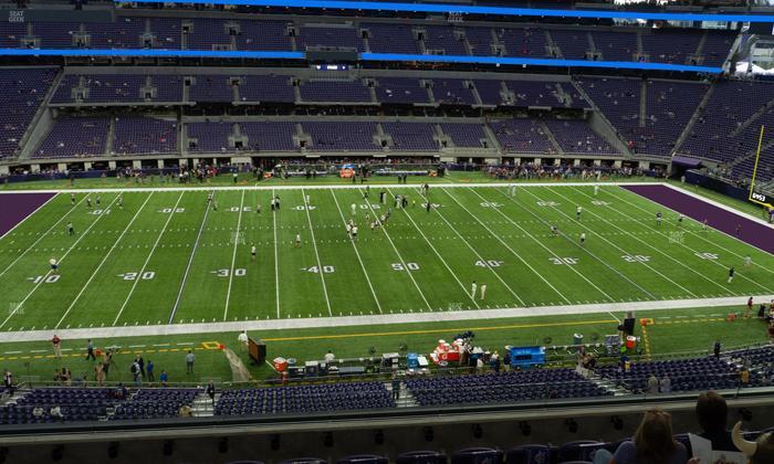 U.S. Bank Stadium - Section Norseman Suite 5 Seat View