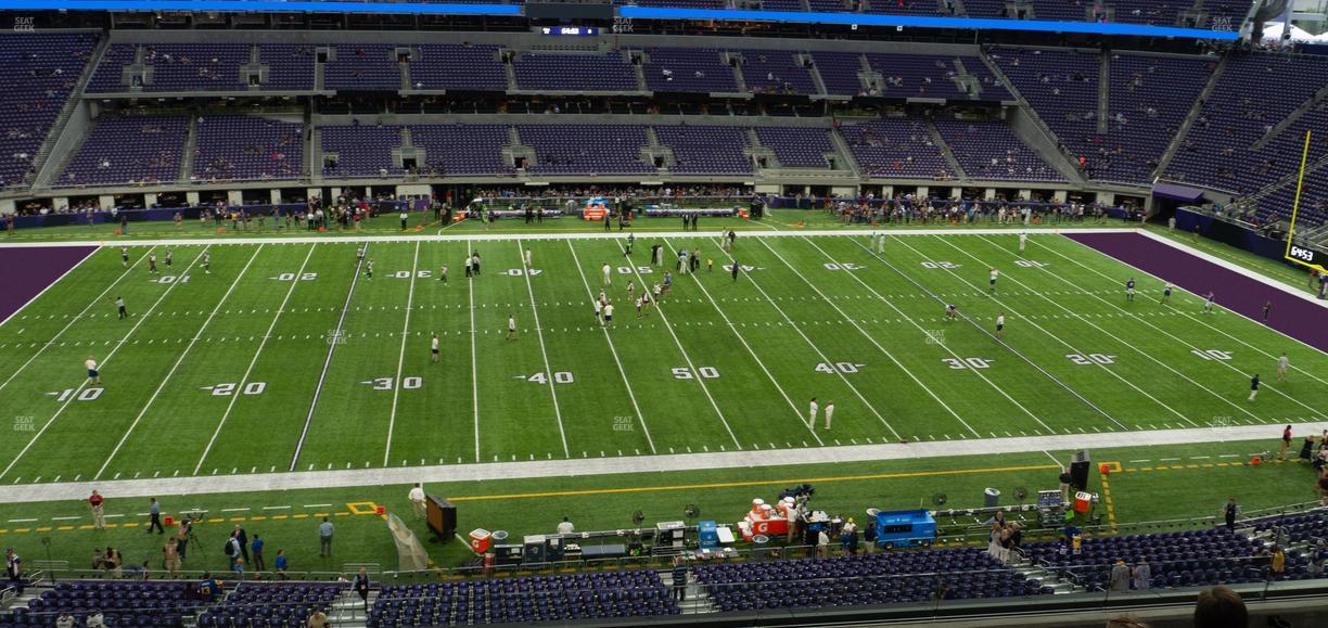 U.S. Bank Stadium - Section Norseman Suite 6 Seat View