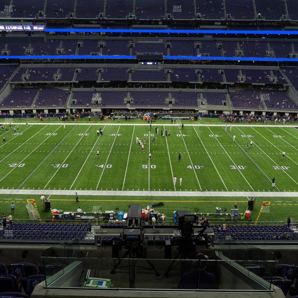 U.S. Bank Stadium - Section Norseman Suite 7 Seat View