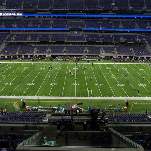 U.S. Bank Stadium - Section Norseman Suite 7 Seat View