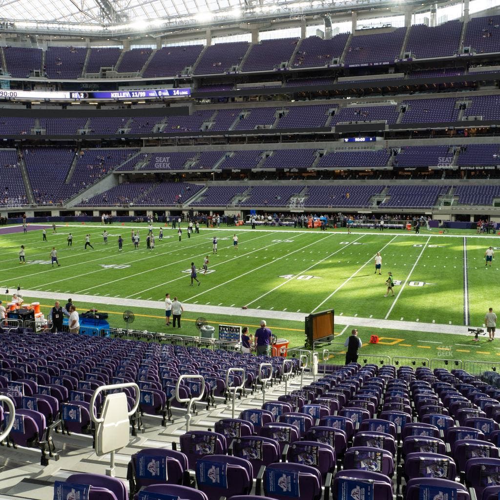 U.S. Bank Stadium - Section V 1 Seat View