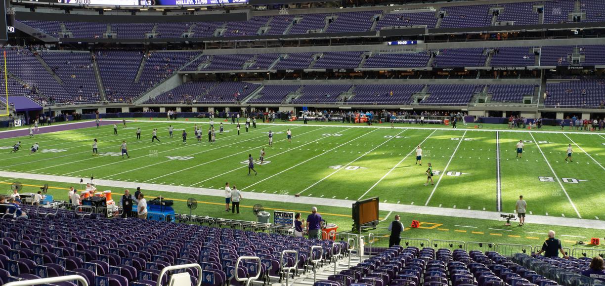 U.S. Bank Stadium - Section V 1 Seat View