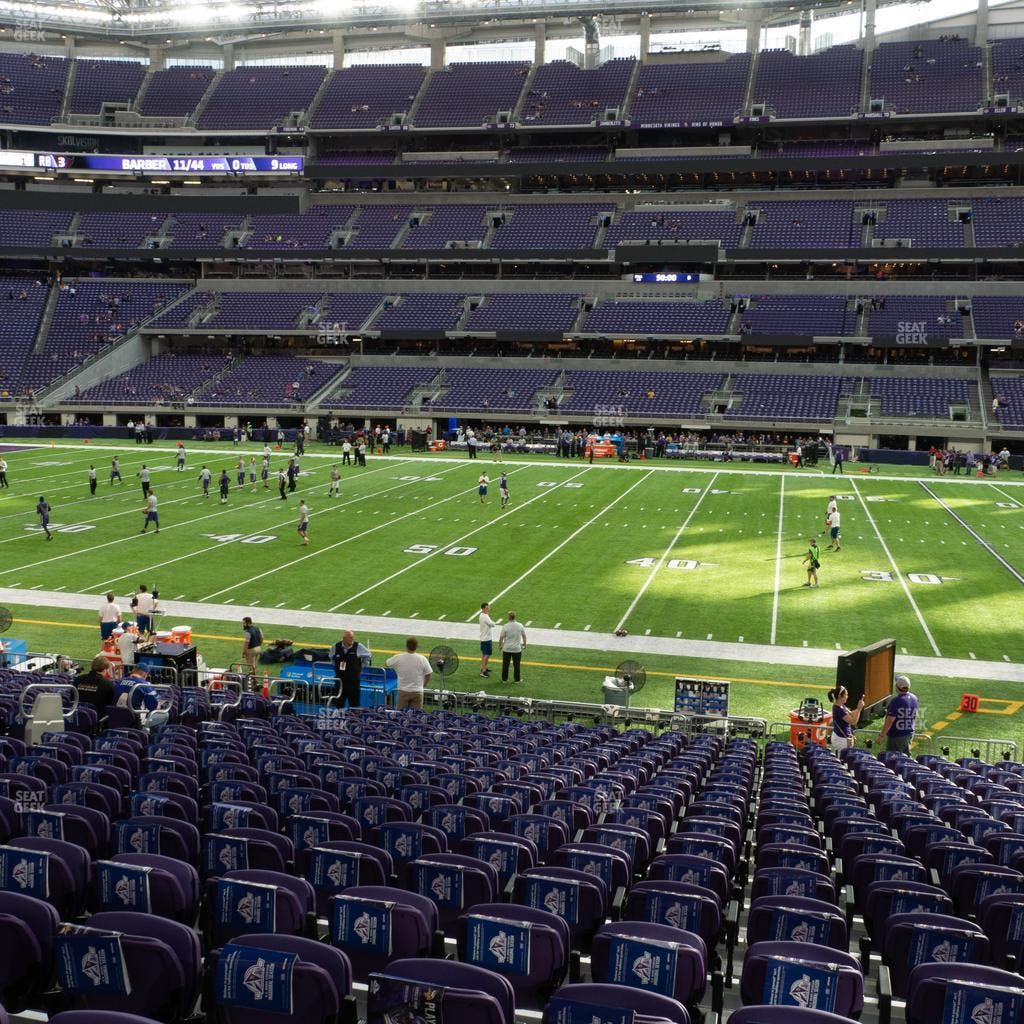 U.S. Bank Stadium - Section V 2 Seat View