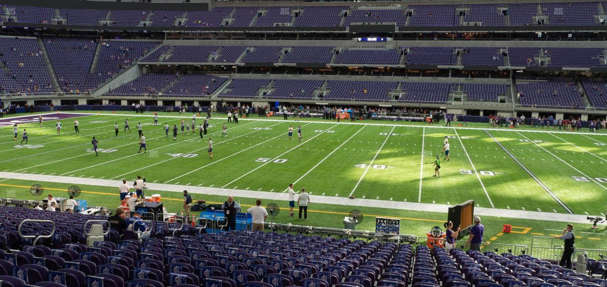 U.S. Bank Stadium - Section V 2 Seat View