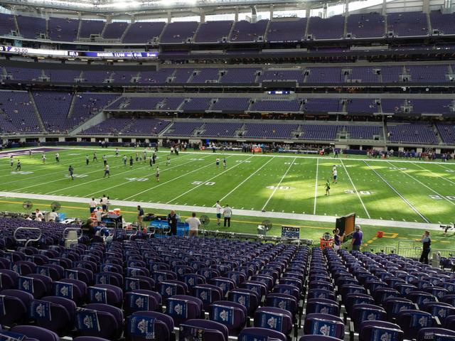 U.S. Bank Stadium - Section V 2 Seat View