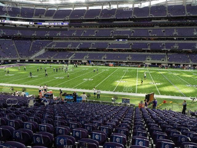 U.S. Bank Stadium - Section V 2 Seat View