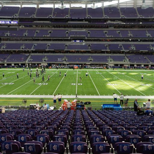 U.S. Bank Stadium - Section V 3 Seat View