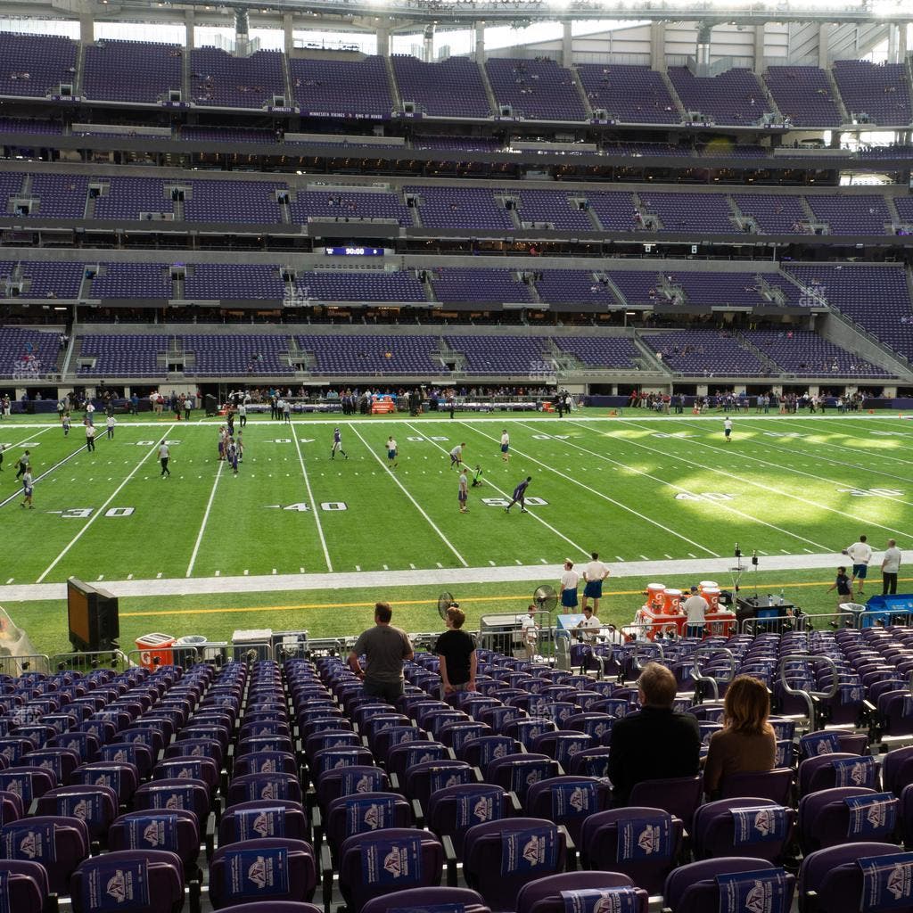 U.S. Bank Stadium - Section V 4 Seat View