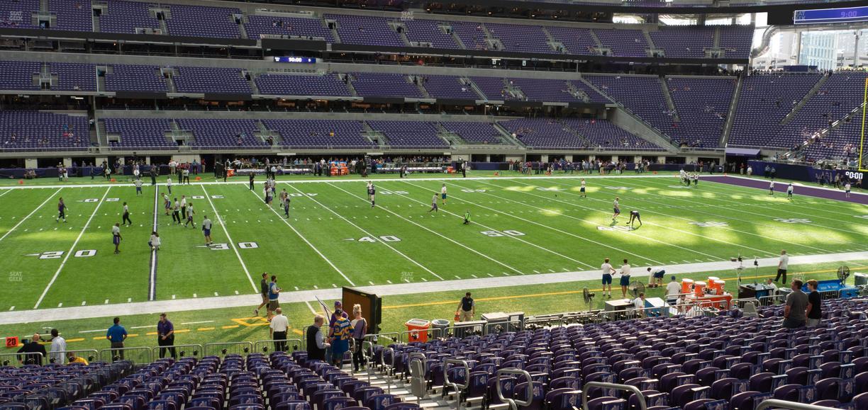 U.S. Bank Stadium - Section V 5 Seat View