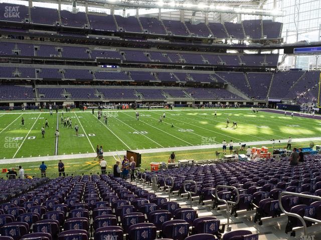 U.S. Bank Stadium - Section V 5 Seat View