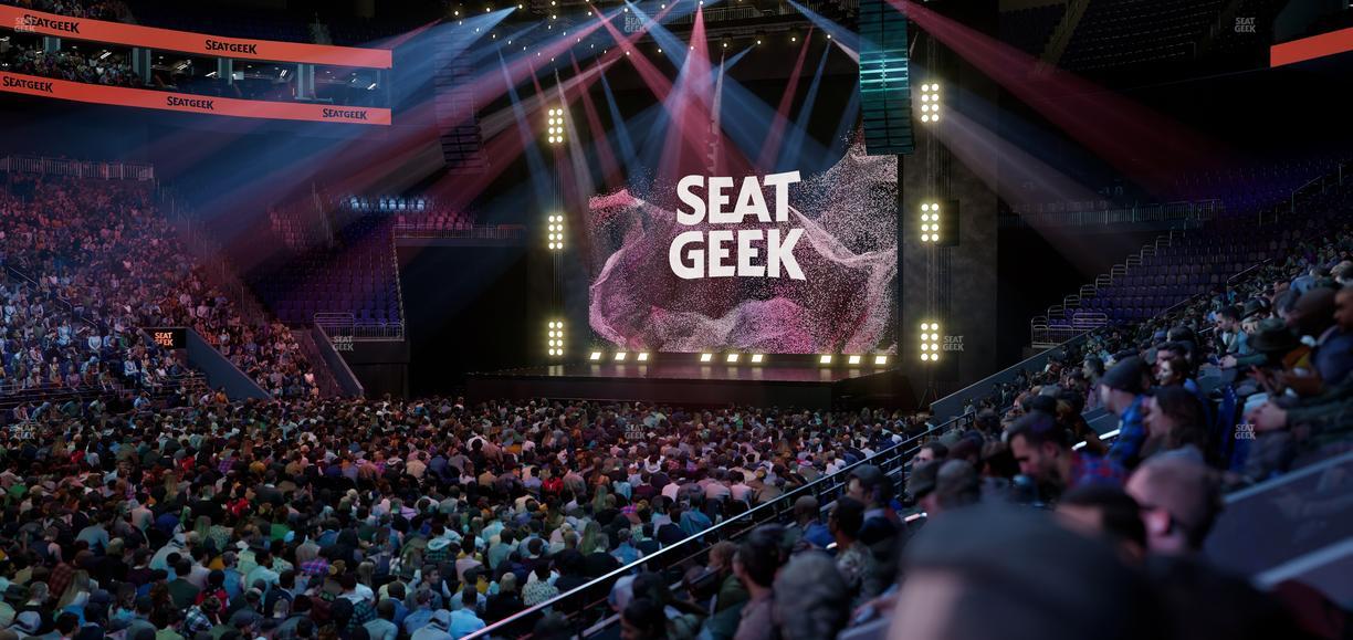 UBS Arena - Section 105 Seat View