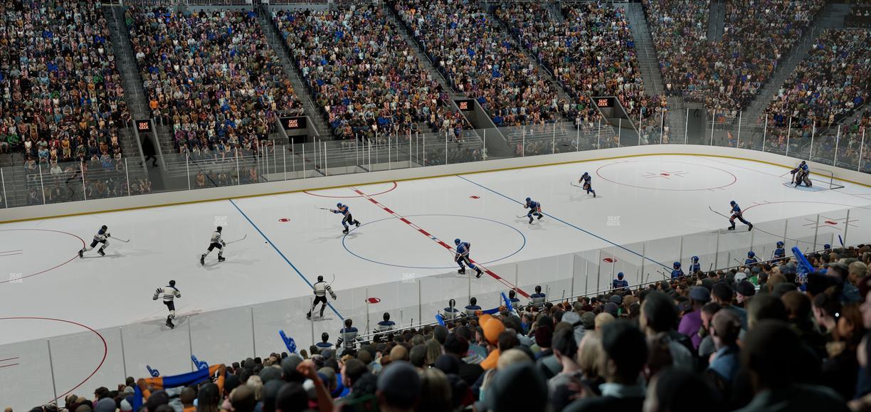 UBS Arena - Section 105 Seat View