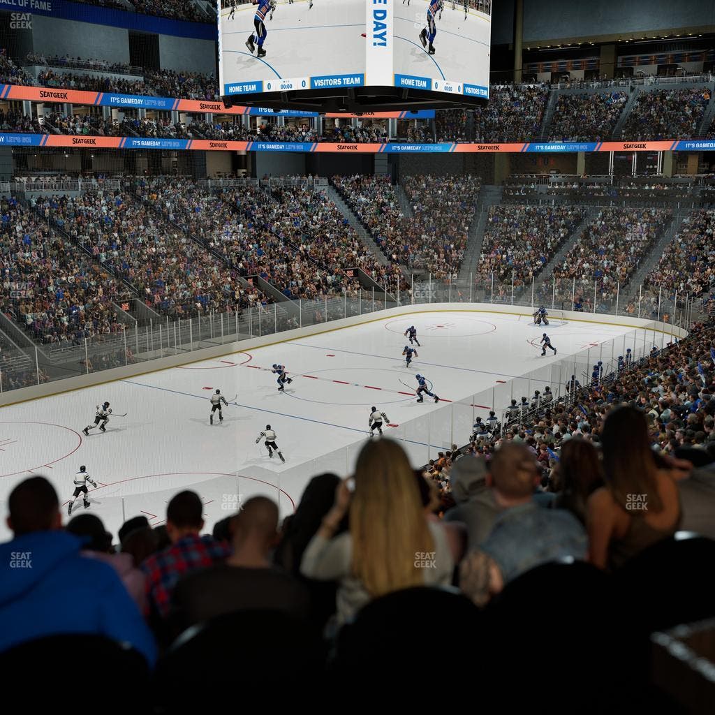 UBS Arena - Section 107 Sro Seat View