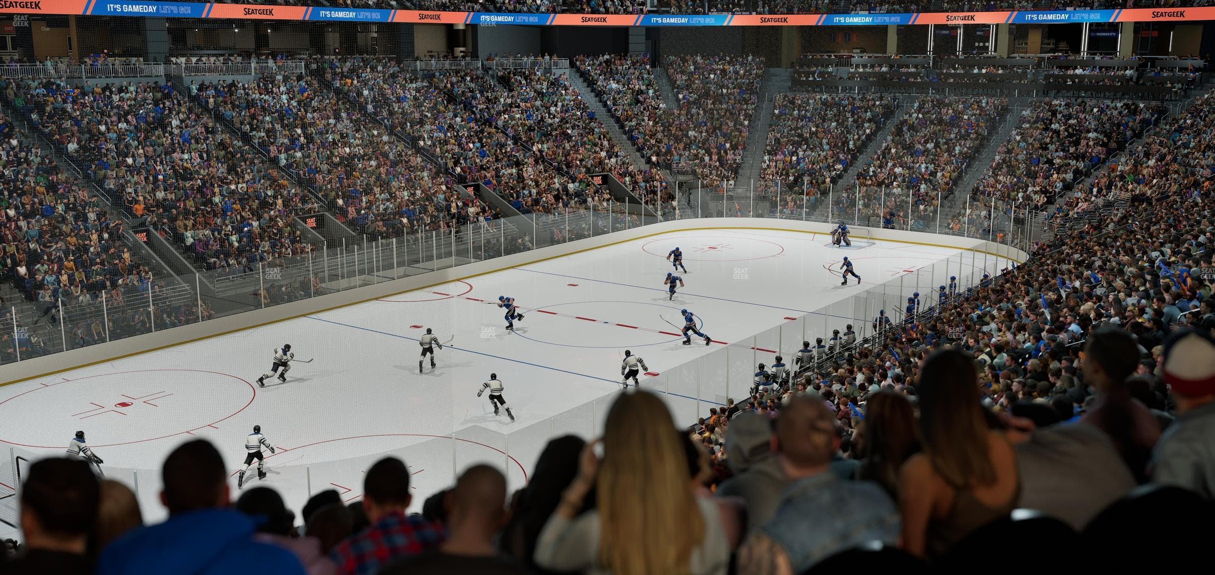 UBS Arena - Section 107 Sro Seat View