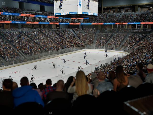 UBS Arena - Section 107 Sro Seat View