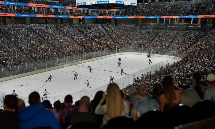 UBS Arena - Section 107 Sro Seat View