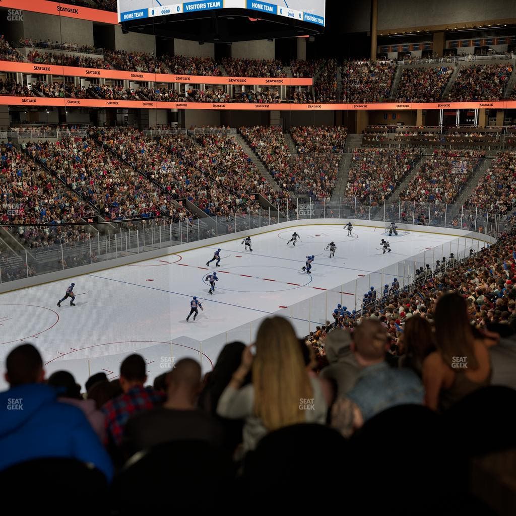 UBS Arena - Section 107 Sro Seat View