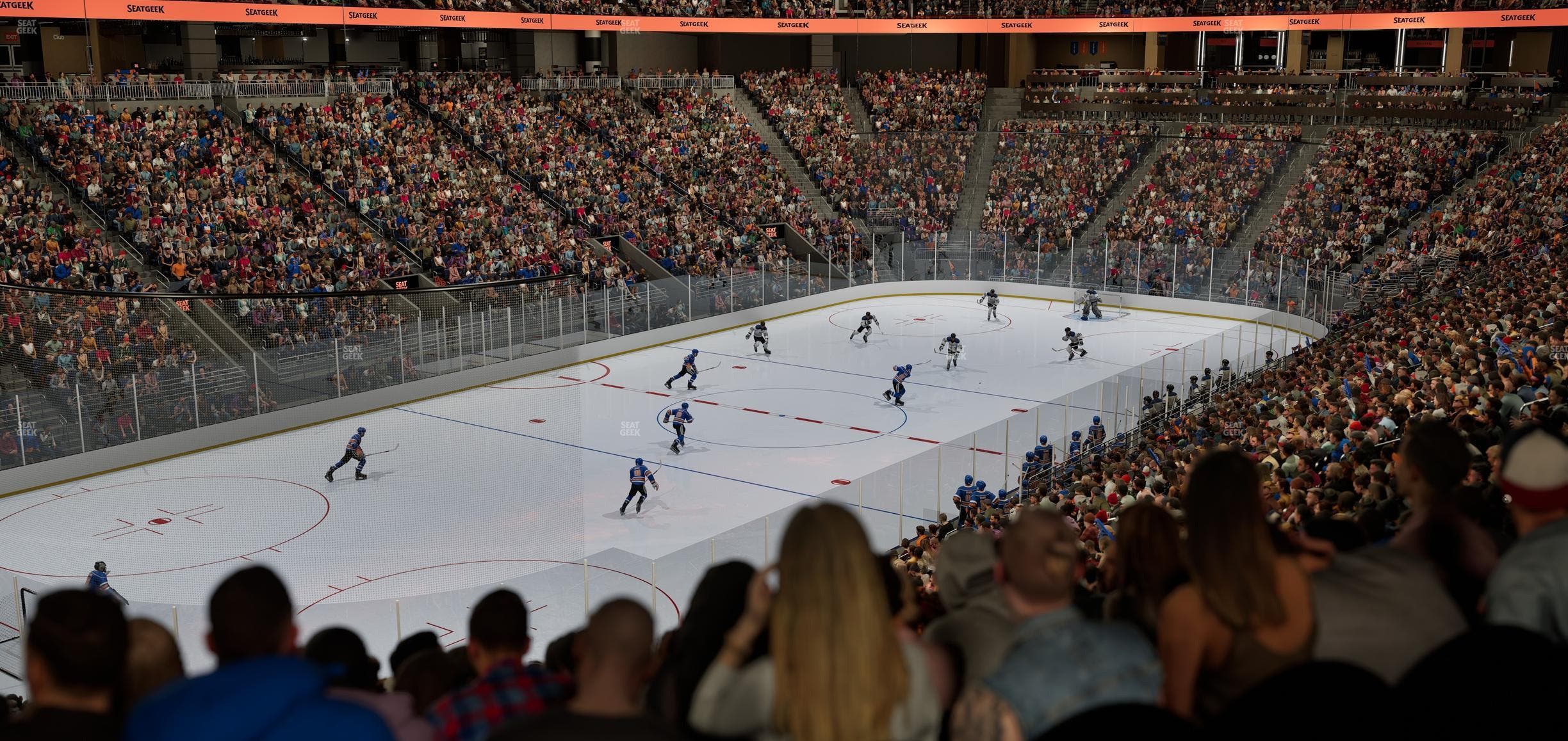 UBS Arena - Section 107 Sro Seat View
