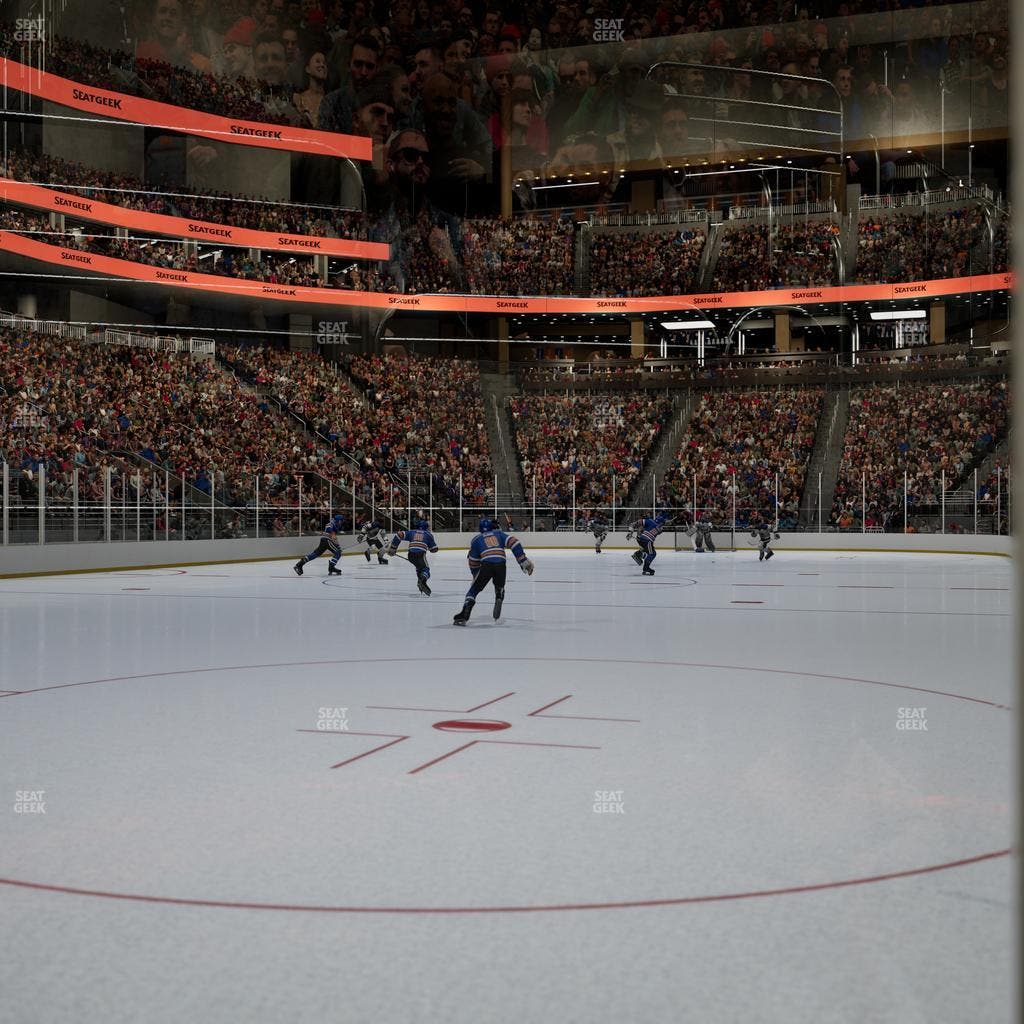 UBS Arena - Section 107 Verizon Lounge Seat View